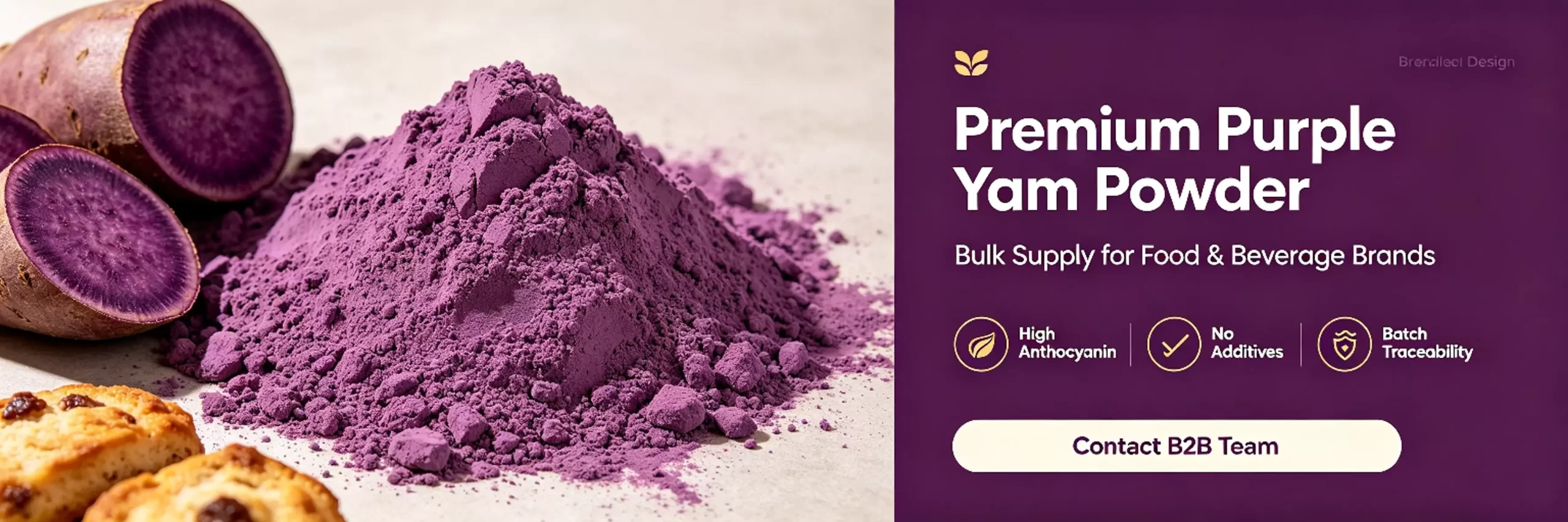 Purple Yam Powder /UBE Powder插图2 best ube powder for latte