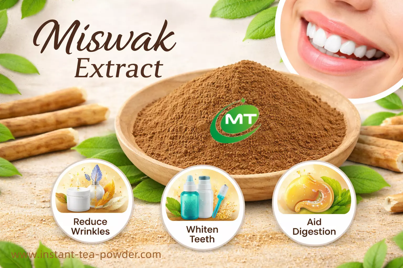 What Is Miswak Extract? Benefits, Uses, and Applications in Health & Wellness插图