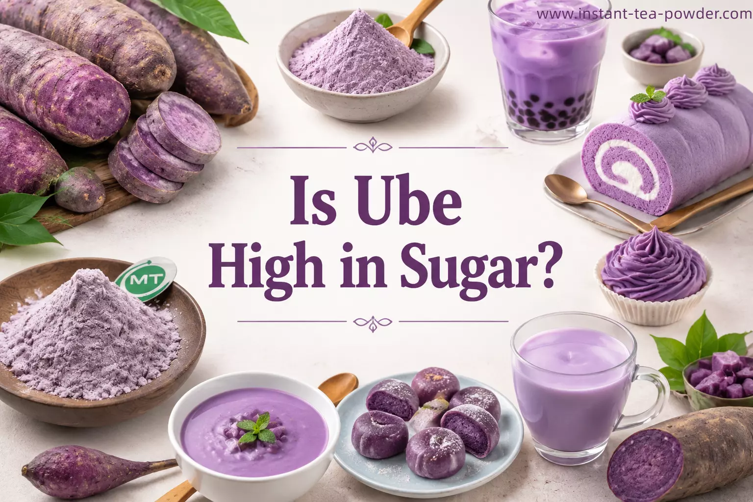 Is Ube High in Sugar?插图
