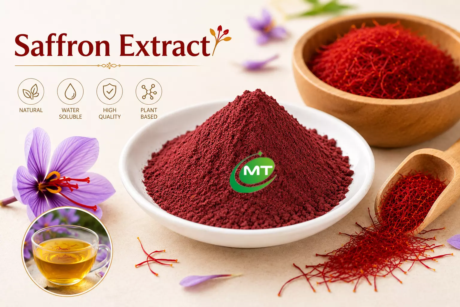 Saffron Extract: Benefits, Key Compounds, Applications and Specifications