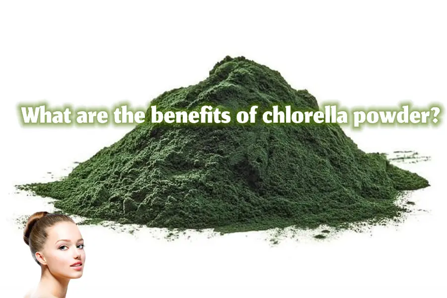 What are the benefits of chlorella powder?